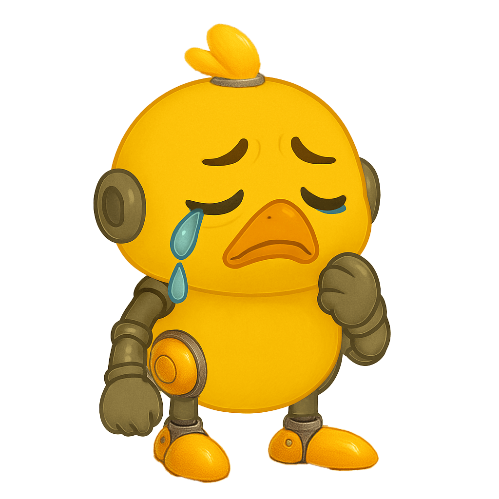 Crying Mascot